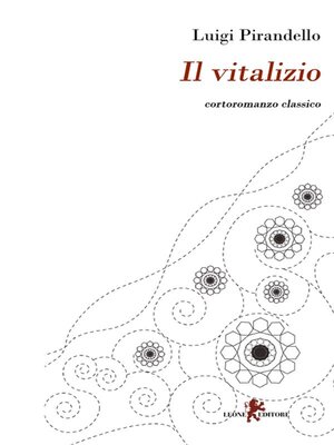 cover image of Il vitalizio